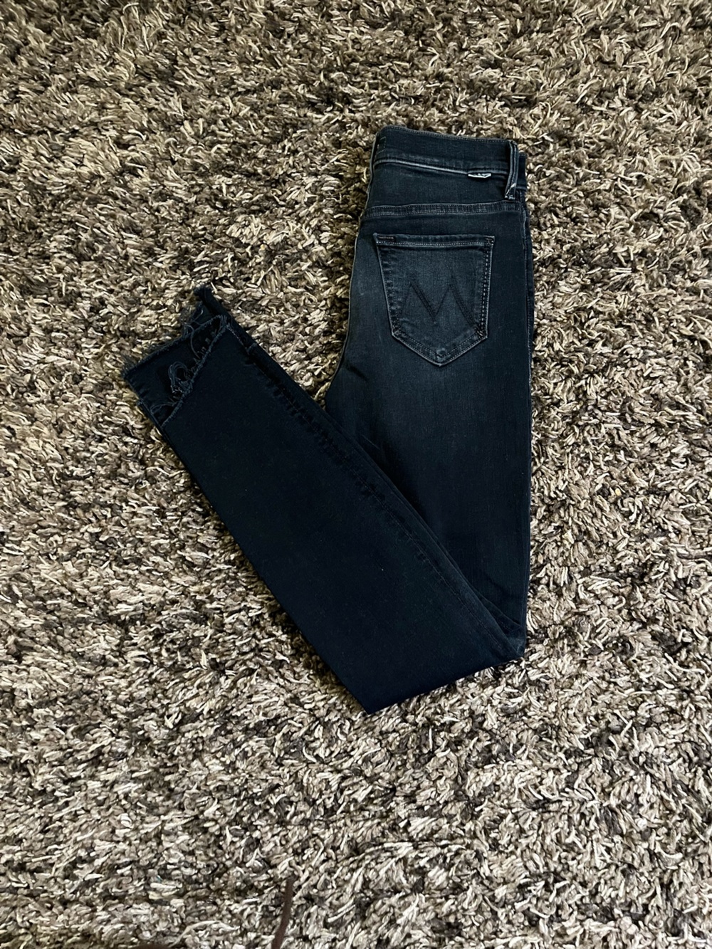 MY26 Mother The Stunner Zip Two Step Fray Jeans Last Call - Picture 2 of 8